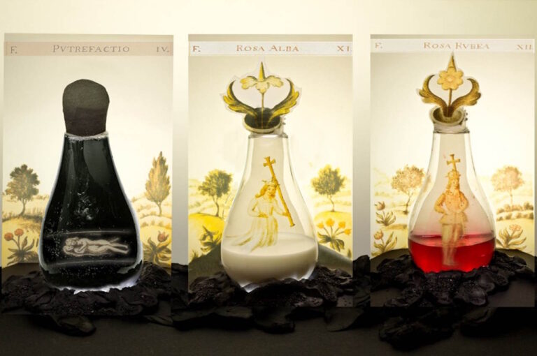 L’Alchimie du Grand Élixir Solaire et la Face de L’Ange